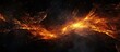 © AkuAku - Orange and yellow flames dance and flicker against a dark backdrop, casting a warm glow. Fiery sparks rise and swirl in the night sky, creating a mesmerizing abstract pattern.