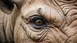 rhinoceros eye, close-up, macro