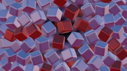 Aufkleber - The crystalline structure of a nanomaterial, resembling a kaleidoscope of colors under controlled lighting,.
