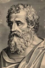 Poster - Plato, Classical wisdom, Athenian philosopher of the Classical period of ancient Greece, thinker