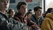 © carlesiturbe - Group of students listening attentively in class. Young students looking at the teacher's explanations