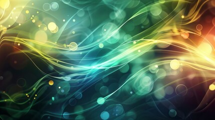 Wall Mural - vibrant abstract background: dynamic swirls and patterns in vivid colors, ideal for design projects 