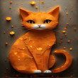 O gato das laranjas laranja 