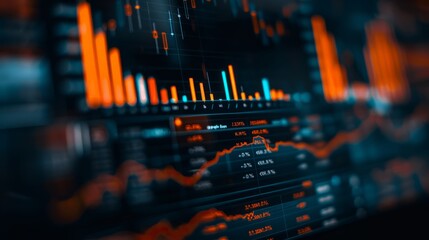 Boosting small business profits: investor upgrades revenue share with comprehensive stock market report, financial dashboard, and kpi finance charts