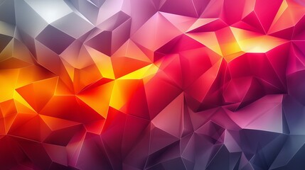 Wall Mural - abstract polygonal shape background: dark texture with geometric paper design - ideal for ads, produ