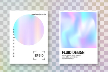 Wall Mural - 1980 pattern. geometric fluid. plastic design. colorful prism template. purple rainbow cover. geomet