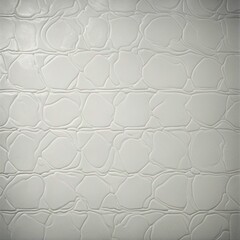 Wall Mural - stone wall background _A white ceramic tile pattern with a stucco effect and a matte appearance 