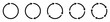 rotation icon collection, circle arrow icon. refresh icon, reload icon. circular arrow icon vector illustration