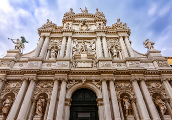 Sticker - Church of Santa Maria Zobenigo in Venice, Italy