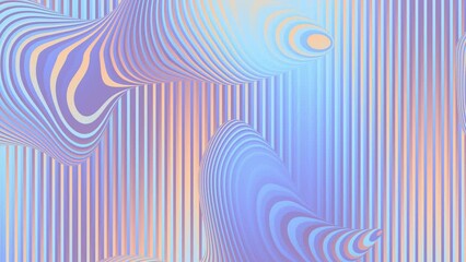 Aufkleber - Floating abstract lava bubbles shapes on a abstract background. loop animation