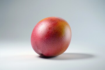 Fresh mango fruit on clean white background. Ideal for food and tropical concepts