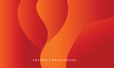 Orange wavy background wallpaper 