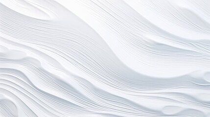 Wall Mural - White wave abstract or rippled water texture background