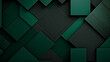 Abstract green geometric shape background