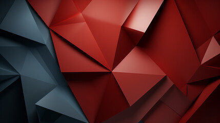 Wall Mural - red geometric texture. abstract background