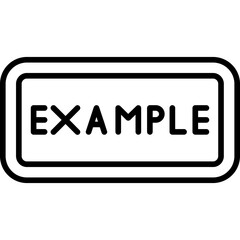 example icon
