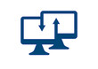 © Makai - computer transfer migration icon