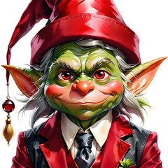 Enigmatic Tomte Goblins: Varied Expressions and Attires in Folklore Imagery.(Generative AI)
