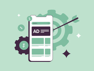 Wall Mural - maximize ppc revenue with effective ad strategies. boost campaign profitability, drive ad revenue gr