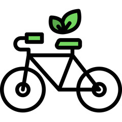 Sticker - bike-bicycle-ecology-vehicle-cycling