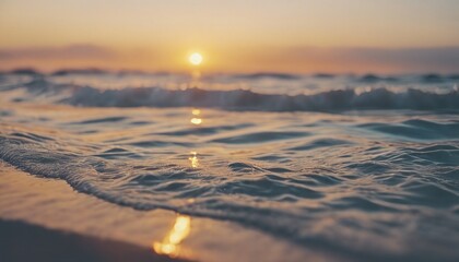 view of aesthetic morning in the ocean background image