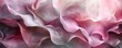 Natural flowing wavy ethereal dreamy pink hues background with  photography of a pink orchard. Generative AI