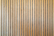 Wooden wall texture with wood acoustic panels background pattern