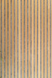 Detail of a wooden wall texture with sound absorbing and soundproof background