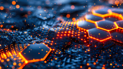 Global Digital Network Connectivity, Blue Circuit Design, Futuristic Technology Concept, Abstract Cyberspace Background