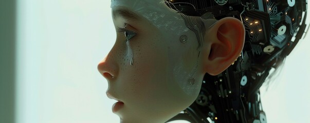 Poster - Artificial intelligence in humanoid head