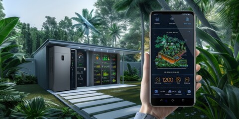 Poster - Smart Energy at Your Fingertips: A Smartphone App Monitors and Manages a Sustainable Green Energy Home, Generative AI