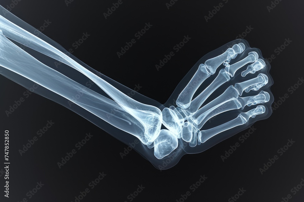 Photo Stock This x-ray image captures the intricate structure and ...