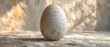 Easter holiday. 3D rendering of a blank background with an egg.