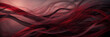 Abstract composition featuring intertwining ribbons of smoke in shades of ruby and garnet against a backdrop of twilight hues.