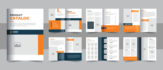 Product Catalog & Catalogue Design template layout vector, Fashion or Furniture Product Catalog or Multipurpose Portfolio layout