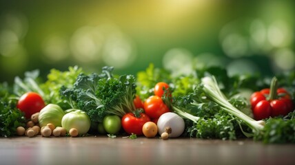  Different types of vegetable banner