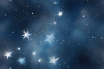 Pastel dark blue watercolor with shiny stars and bokeh effect, fantastic magical texture
.seamless pattern