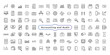 © Rubbble - Accounting and audit icon set. Taxes and accounting line icons collection. Check and audit line icons collection.
