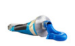 © pbombaert - A tube with blue oil paint