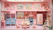 Fancy Doll House Interior Children Toy Lots of
