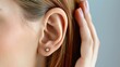 Pierced ear