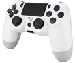 © gangster9686 - White game controller isolated on a transparent background. Fully in focus.