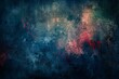 February's Fiery Fusion A Colorful Blend of Red, Blue, and Green Generative AI