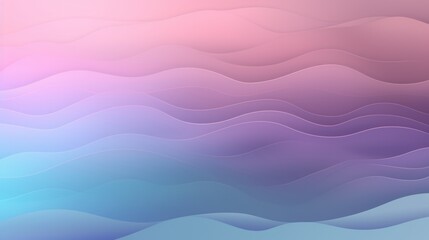  Serene and calming design with soft layers of pastel gradient in pink, lavender, and blue shades