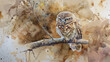 Athene noctua little owl