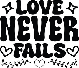 Wall Mural - love never fails