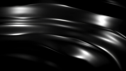 Wall Mural - colored liquid with circular waves. design. beautiful waves on surface of colored liquid. metallic s