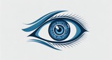 Fototapeta  -  Eye of the Beholder - A Symbol of Perception and Vision