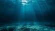 © NOMI - underwater empty dark blue background