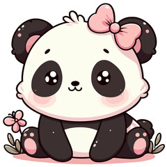  cute little panda